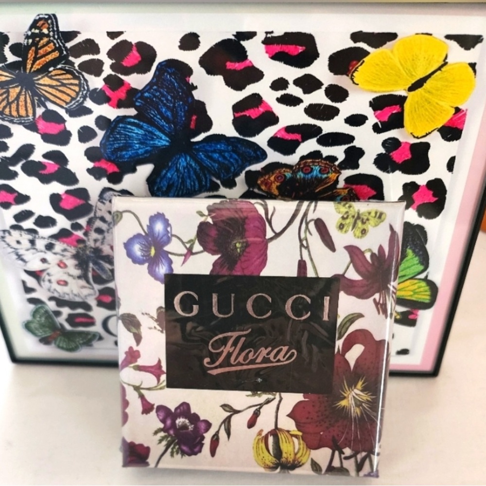Gucci Compact Mirror Garden Collection Flora Brand New In Box